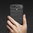 Flexi Slim Carbon Fibre Case for Nokia 1 - Brushed Black